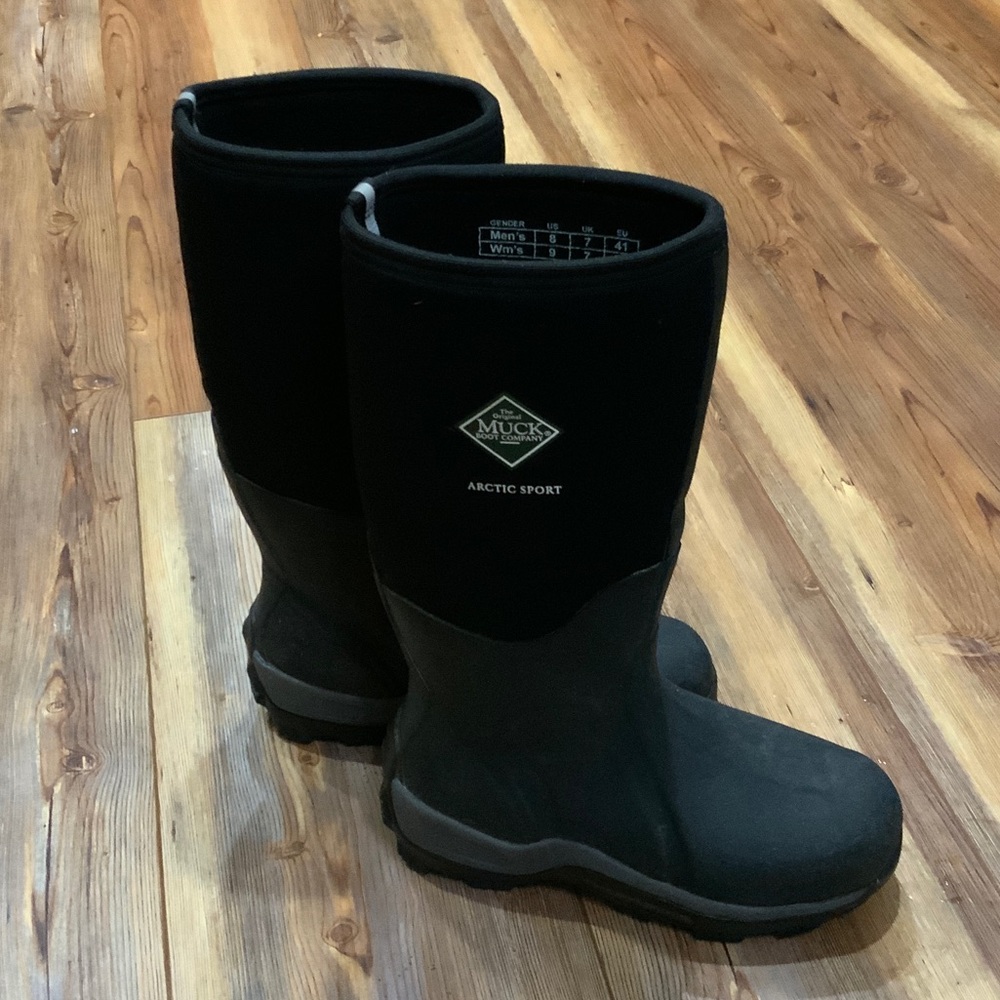 Muck Arctic Sport Black Men's Rain & Snow Boots